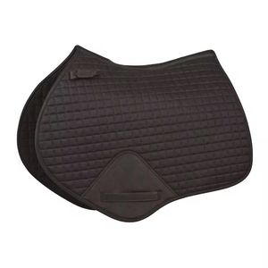 Tapis de selle en coton personnalisables pour l'équitation, avec logo brodé, haute qualité, absorption des chocs pour le sport équestre - Product Image 3