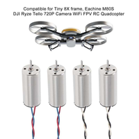 Moteur CC sans balais micro-brosse haute vitesse 3,7 V 7,4 V 40000 tr/min, diamètre 8,5 mm, longueur 20 mm, pour drone et maquette d'avion