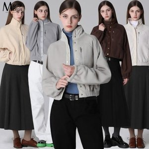 มอร์รี่มอร์ริสเสื้อโค้ทขนแกะสำหรับผู้หญิงดีไซน์เป็นฟองใช้ได้ทุกวัน - Product Image 1