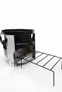 Flame Guard Safe Heat Wood Stove EmberForce Plus Heavy Duty <b>Heater</b> Max High Output - Product Image 5