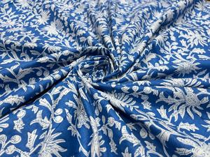 Serviettes imprimées en blocs de main indiens de couleur mélangée avec 100% pur coton pour les événements de fête de pendaison de crémaillère mariage - Product Image 3