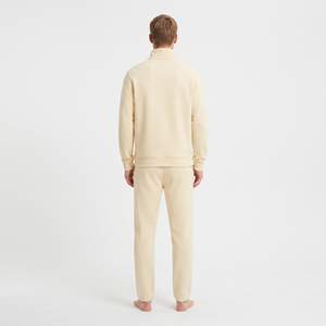 Survêtement à capuche demi-zip en coton léger et respirant de haute qualité pour homme – Vente en gros hiver - Product Image 5