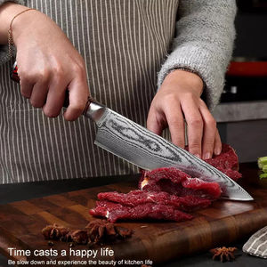 Juego de Cuchillos de Chef Estilo Japonés de Damasco de Alta Calidad en Oferta, Cuchillos de Cocina de Acero Inoxidable de 5 Pulgadas al Mejor Precio - Product Image 3