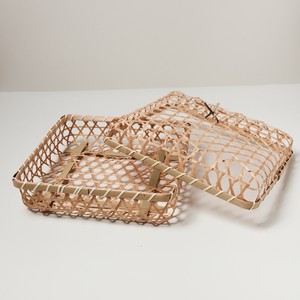 Productor de cajas para pastelería, cajas decorativas de bambú tejido para dulces y frutas - Product Image 1