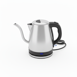 กาต้มน้ำไฟฟ้าสแตนเลส ดีไซน์ปิดอัตโนมัติ ผลิตในจีน แบรนด์ OEM อุปกรณ์เสริมสำหรับโรงแรมและร้านเสริมสวย - Product Image 3
