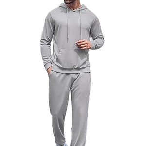 Conjunto deportivo de alta calidad para hombre, chándal para hombre, 100% algodón. - Product Image 2