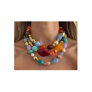 Collar de Resina APEX ALIGN Premium, Hecho a Mano, con Colgante de Diseño Bonito, Cadena Ajustable con Cuentas, para Mujeres y Niñas, Regalo de Terceros - Product Image 1