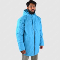 Veste coupe-vent d'hiver imperméable légère à capuche de haute qualité, style streetwear élégant pour après l'entraînement, vente en gros
