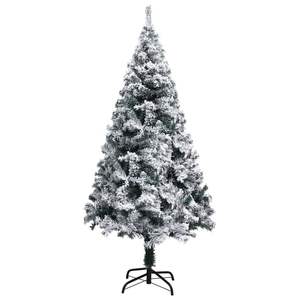 Árbol de Navidad Artificial Preiluminado con Juego de Bolas LED Verdes de 47.2 Pulgadas - Luces Navideñas Festivas - Product Image 3