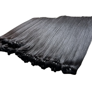 Usine directe Taka cheveux os Extensions droites vrais cheveux humains paquets de cheveux vietnamiens donneur unique Source prix de gros - Product Image 6