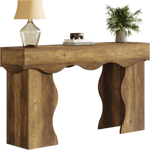 Consolle Lunga a Specchio con Finitura in Marmo, Arredamento per Soggiorno e Ingresso, Non Adatto per Resi Non Defettuali - Product Image 4