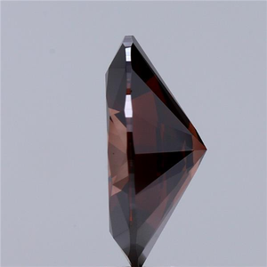 Diamante CVD Suelto de Laboratorio, Corte Ovalado, 5.00 Quilates, Color Marrón Oscuro Fantasía, Claridad VVS2, Certificado IGI, para Joyería, Asequible - Product Image 2