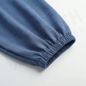 2025 OEM Kimono Abaya pour femmes musulmanes, en tissu polyester épais, doux et très extensible, col en V, manches longues, pour fêtes, Ramadan, mariages - Product Image 5