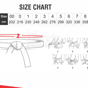 Ceinture d'arts martiaux personnalisée 2026 en coton 100% de bonne qualité, fabriquée au Pakistan pour le BJJ - Product Image 3