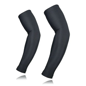 Manchons de cyclisme unisexes pour adultes, imprimé tatouage, en spandex et polyester, anti-UV - Product Image 2