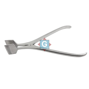 Épandeur à plâtre manuel en acier inoxydable gris HENNING 270 mm avec poignée confortable, instrument chirurgical C-Tick - Product Image 2