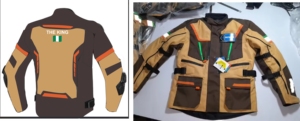 Textile Motorcycle Auto <b>Racing</b> Riding <b>Jacket</b> Custom Unisex Biker Gear CE Approved Protection Waterproof Silk Screen Adults Full - Product Image 1