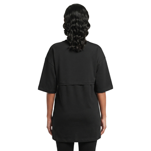 Camiseta Larga de Verano para Maternidad y Lactancia, Camiseta de Lactancia con Hombros Caídos para Mujer, Camiseta Larga de Maternidad 100% Algodón para Mujer - Product Image 2