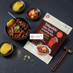 O'food Korean Instant Tokpokki Rice Cake - Jjajang Black <b>Bean</b> Sauce 140g (Non-Spicy) | Wholesale - Product Image 5