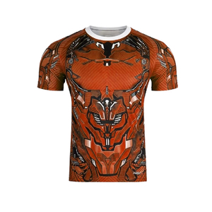 Best of Benefit Men's Short Training Sports Jersey Spandex/Polyester Breathable Fabric Heat-Transfer Printed Player Name - Product Image 4