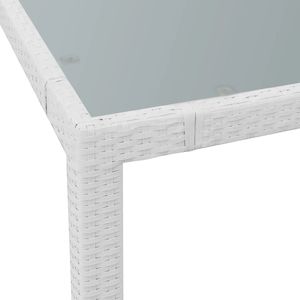 Ensemble de meubles d'extérieur blanc crème pour jardin, collection de qualité supérieure pour la vie en plein air - Product Image 4