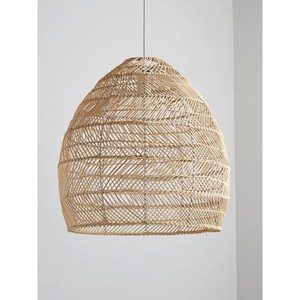 Rattan <b>Ceiling</b> <b>Lights</b> crafted with natural woven patterns to deliver soft <b>light</b> diffusion and enhance interior aesthetics - Product Image 3