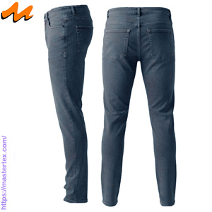Pantalon décontracté slim pour homme, couleur unie, coupe droite, taille mi-haute, en Spandex/Coton, protection UV, respirant, pour usage quotidien, vêtement d'hiver - Product Image 3