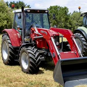 Tracteur à roues Massey Ferguson MF5455 d'occasion, 95 CV, pour l'agriculture, avec rapport et inspection vidéo - Product Image 2