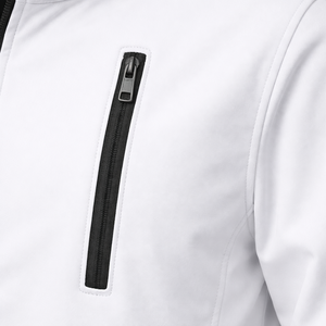 Chaqueta Softshell Impermeable y Cortavientos de Alta Calidad con Diseño Personalizado para Hombre y Mujer, Chaqueta Softshell con Logotipo Personalizado OEM ODM - Product Image 4