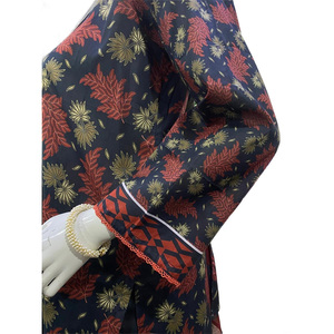 Conjunto de Vestido de 3 Piezas con Estampado para Mujer, Diseño Pakistaní, Cómodo y Elegante, Ropa de Moda de Temporada - Product Image 2