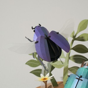 ด้วง2025 0907เฟอร์นิเจอร์ในร่มสีเขียวตลอดกาล4R เป็นมิตรกับสิ่งแวดล้อมชุด DIY งานฝีมือกระดาษขนาดเล็กสำหรับตกแต่งในร่ม - Product Image 5