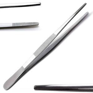 Pinzas quirúrgicas de alta precisión de 6 pulgadas con punta serrada de 2 cm, de acero inoxidable, para tejidos, de Grip Surgical - Product Image 5