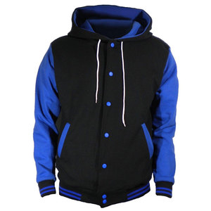 Fabricant ODM – Blouson universitaire personnalisé pour homme avec broderie, manches en cuir, style baseball, bomber, ou Letterman - Product Image 3