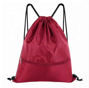 Wholesale Promotional Ostriya Intl Polyester Nylon Big Capacity <b>Drawstring</b> <b>Backpack</b> Customized with Your Logo - Product Image 6