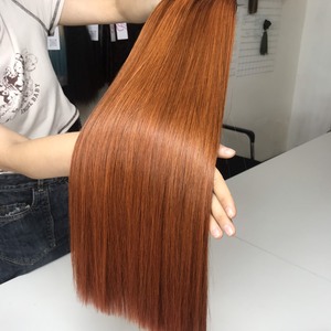 Super doble dibujado precio al por mayor sin procesar Paquete de cabello humano cierre crudo vietnamita virgen cabello cutícula alineada Se puede teñir - Product Image 4