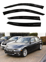 GCS BM503-1 2012-2018 BMW F30 Série 3 Pare-soleil de fenêtre avec ruban adhésif double face, 4 pièces, protection et décoration en acrylique, fabriqué à Taïwan