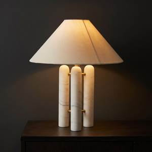 Premium Design Table Lamp With Modern Look in Marble for Bedroom Living Room Home <b>Decorative</b> <b>Lighting</b> Use Table Lamp - Product Image 1