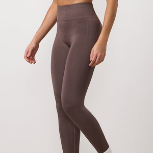 Wholesale Compression <b>Leggings</b> Women's Butt Lifting High-Waisted Nude <b>Pocket</b> Yoga Pants Stretchy Sports <b>Leggings</b> - Product Image 1