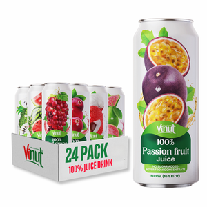 500ml 100% boisson de jus avec pulpe sans sucre, prix d'usine, OEM/ODM, marque privée, échantillon gratuit Vietnam - Product Image 1