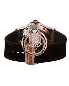 Luxury <b>Automatic</b> Moissanite Diamond Watch Men Full VVS Stone Stainless Steel Watch - Product Image 4
