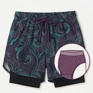 Vêtements de plage à séchage rapide, vêtements de sport légers, vêtements de performance extensibles, vêtements de voyage confortables, shorts de plage élégants pour femmes - Product Image 5