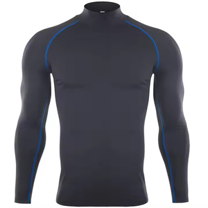 Nouveau T-shirt de Compression à Manches Courtes pour MMA, Tissu Extensible, Séchage Rapide, Respirant, Haut d'Entraînement pour la Salle de Sport - Product Image 3