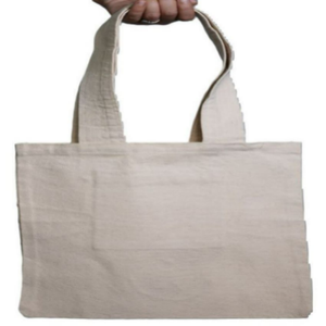 Bolsa de Mano Grande de Lona de Algodón Orgánico al por Mayor, Bolsa de Compras Reutilizable con Cremallera, Impresión de Logotipo Personalizable, Serigrafía Reciclable - Product Image 5