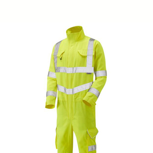 Combinaison de travail industrielle en sergé de coton antistatique et imperméable, respirante et durable, pour les ouvriers d'atelier – Vente directe usine - Product Image 2