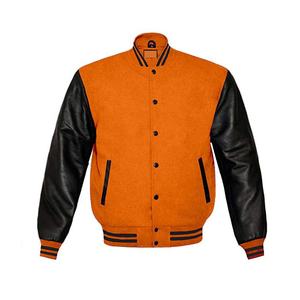 Veste universitaire d'hiver personnalisable brodée, en molleton de coton, coupe-vent, service OEM direct du fabricant disponible - Product Image 1