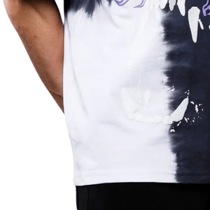 <b>Mens</b> Two Tone Gradient Graphic <b>Silk</b> Screen Printed T <b>Shirt</b> Short Sleeve Crew Neck Streetwear Casual Wholesale Custom Clothing - Product Image 6