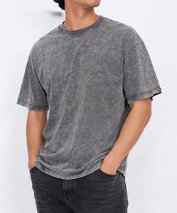 Camiseta de Hombre, Oversize, de Punto, Ecológica, Manga Corta, Cuello Redondo, Algodón Jersey, Corte Casual, Largo Regular - Product Image 3