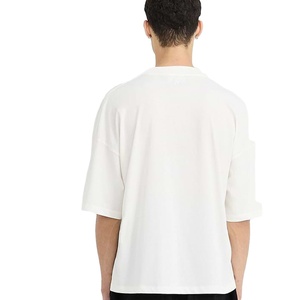 Fabricante de Camisetas Extra Grandes de Algodón para Hombre, Lisas, Holgadas, Minimalistas, de Estilo Urbano, Casuales - Product Image 1