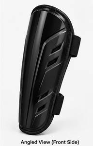 Espinillera Protectora Ligera Negra para Fútbol, Entrenamiento y Partidos - Product Image 3