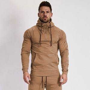 Survêtement personnalisé à quart de zip pour hommes vêtements d'entraînement de fitness vêtements de sport survêtement survêtement ensemble de costumes de sport - Product Image 2